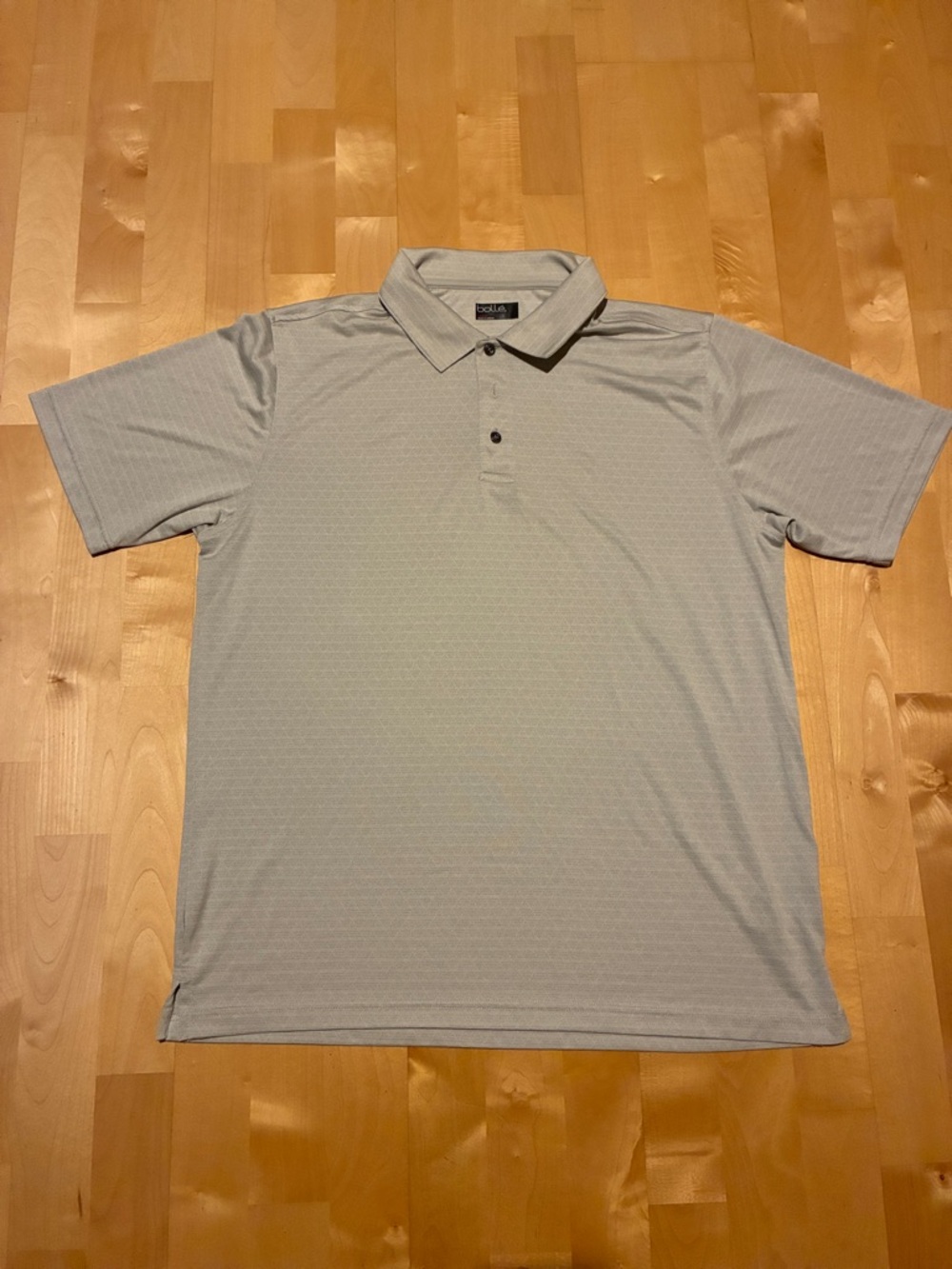 Bolle Gray Performance Polo Shirt - L